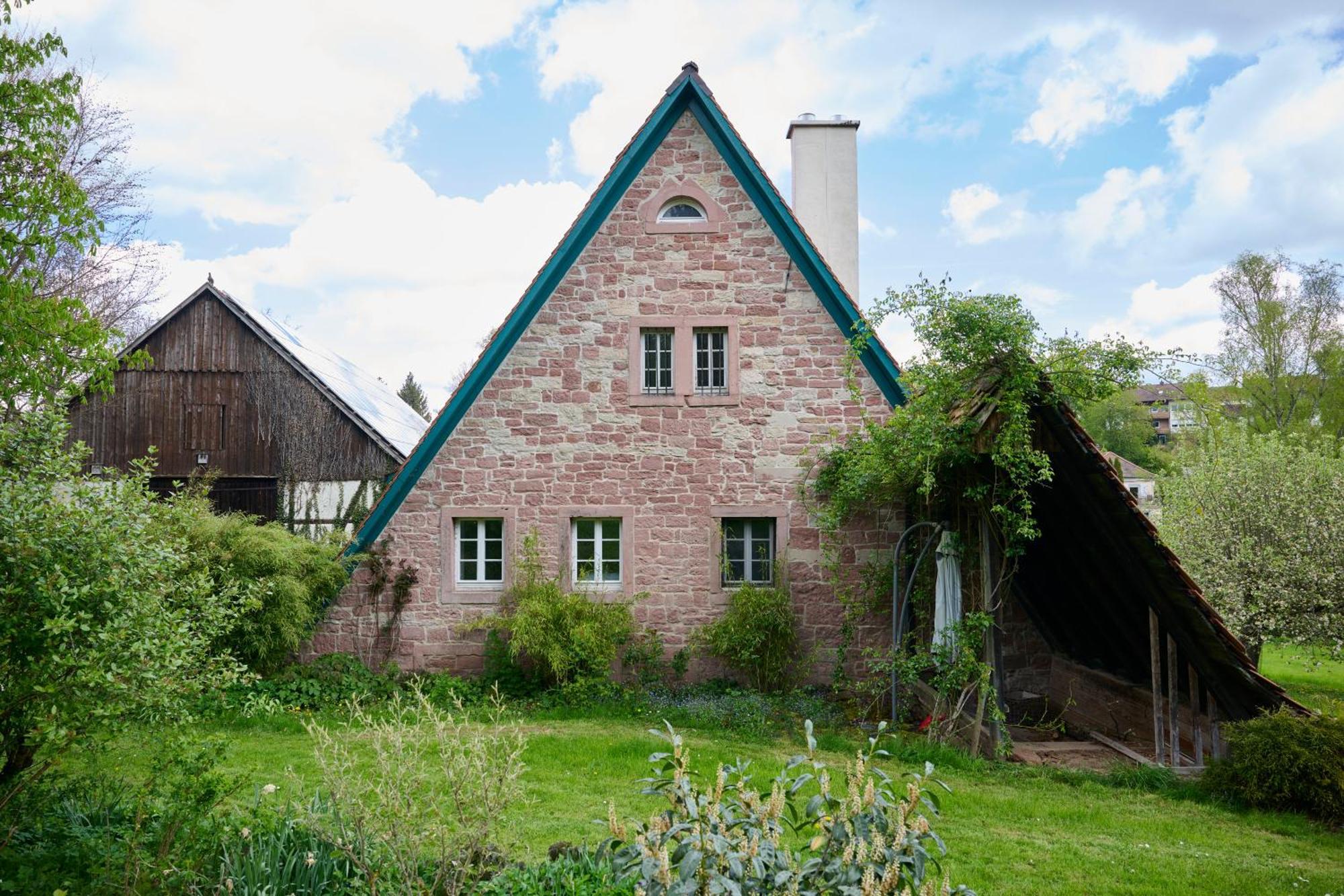 Ferienwohnung In Historischer Muehle Buchen  Eksteriør bilde
